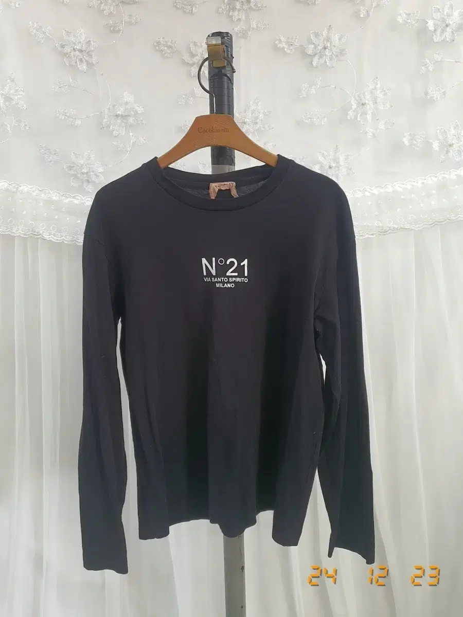 N21 긴팔 38 블랙